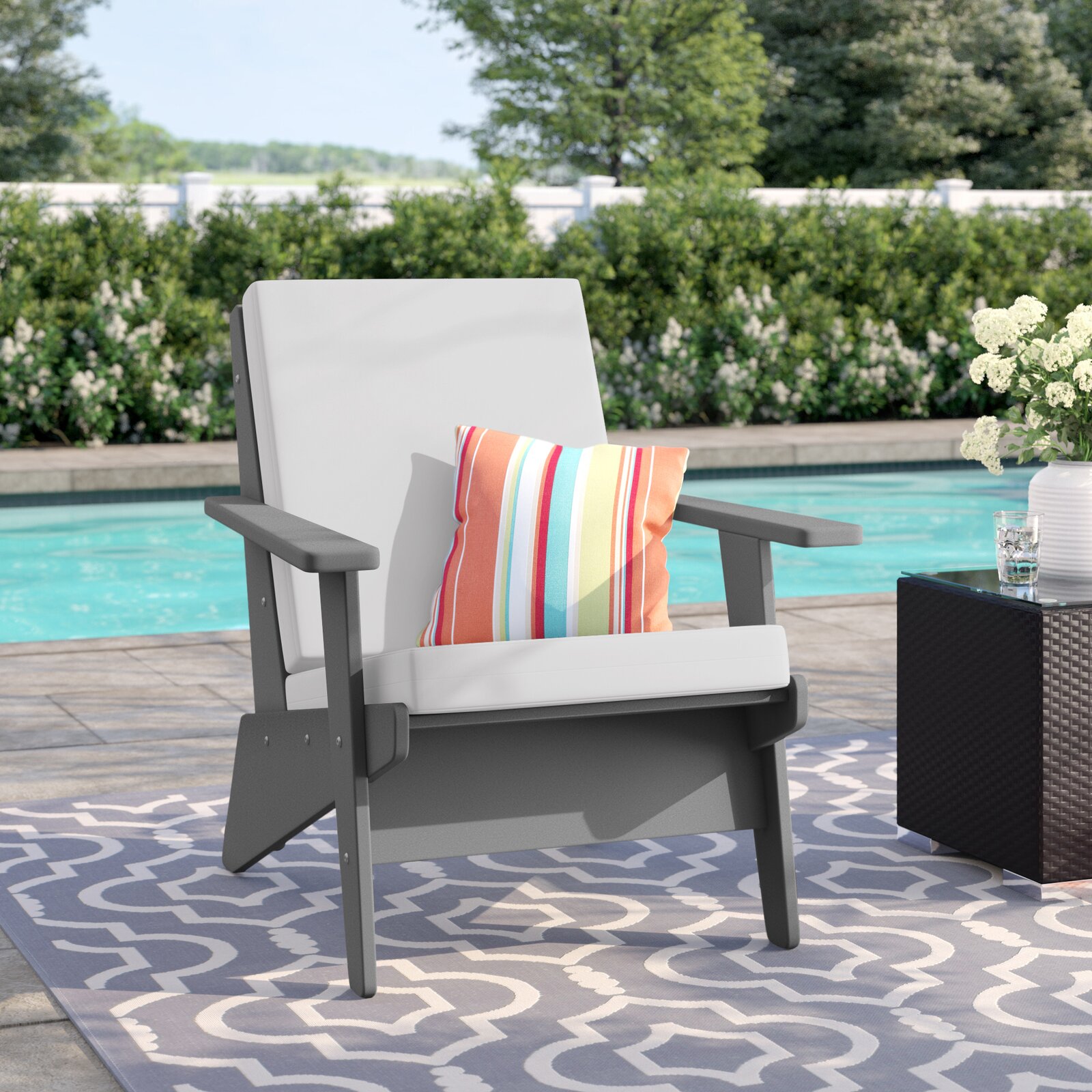 Sol 72 Outdoor? POLYWOOD??Sol 72 Modern Deep Seating Chair
